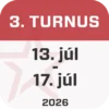3. TURNUS | 13.-17.7.2026 | Denný tábor
